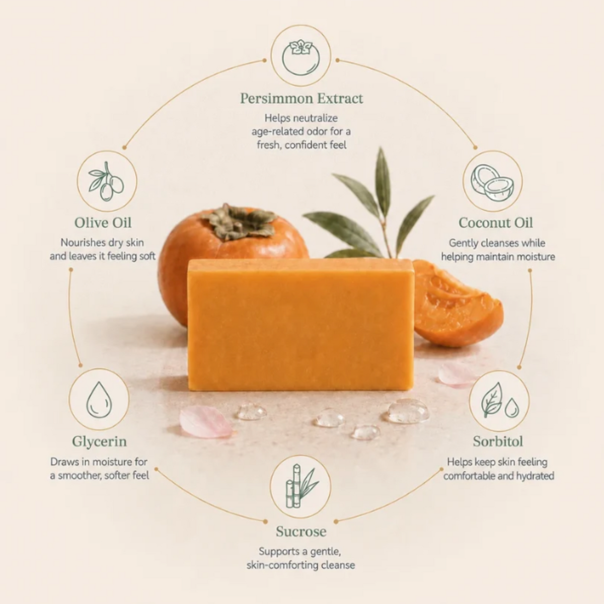Japanese Persimmon Soap